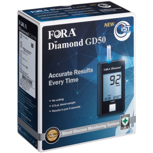 Fora Diamond GD50 Blood Glucose Monitoring System