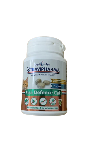 TraviPharma Flea Defence Cat Snack Tabs 65g