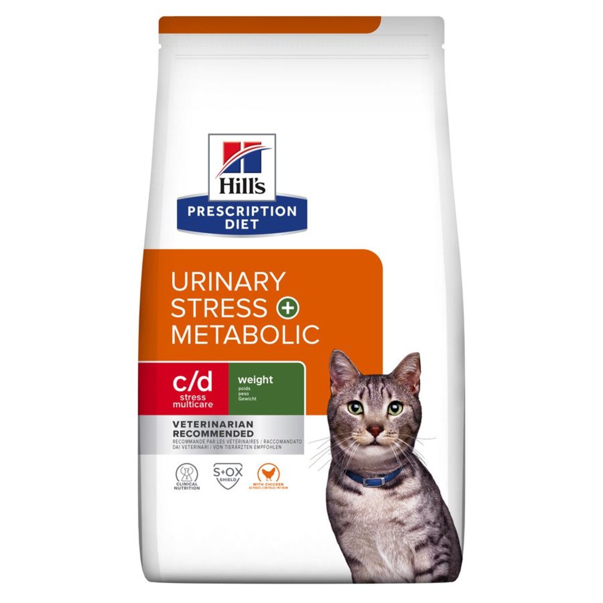 Hills Cat Urinary Stress + Metabolic 3Kg Dry Chicken