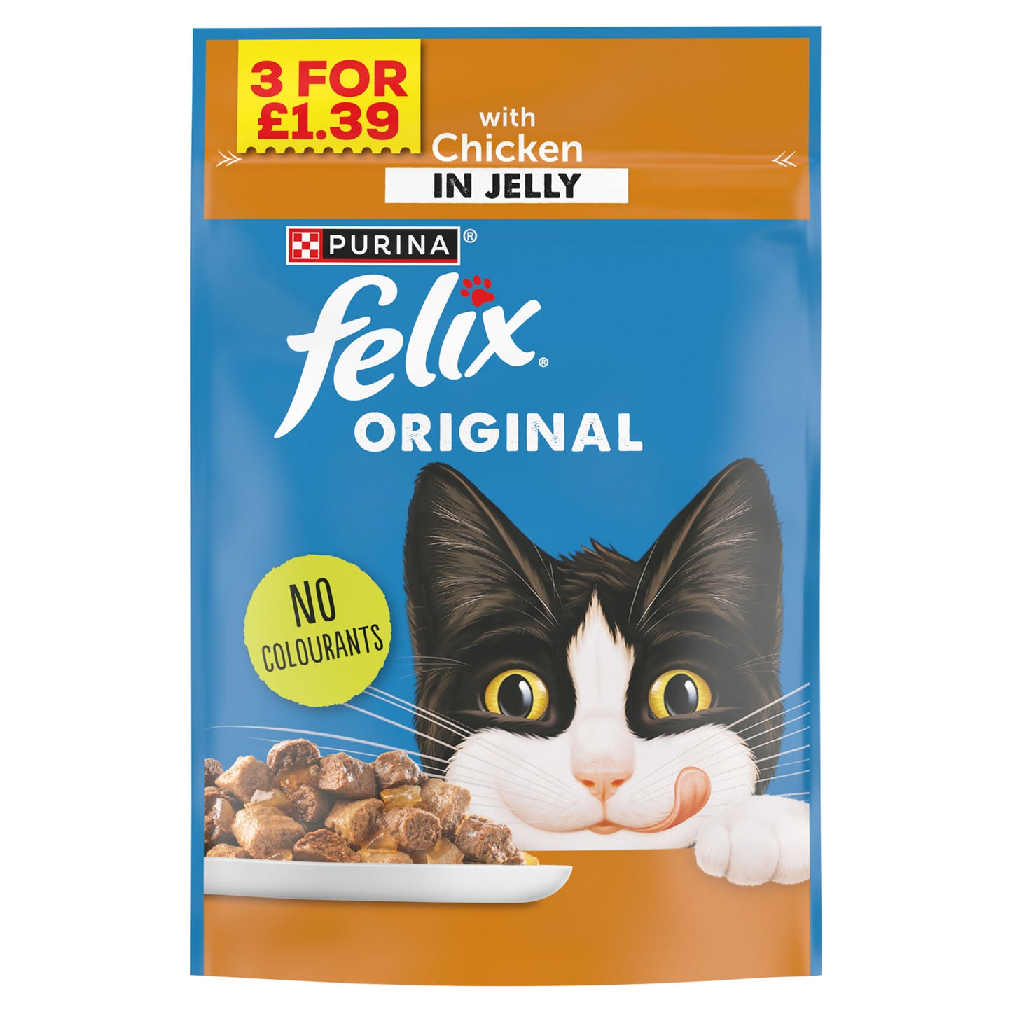 Purina Felix Original Chicken In Jelly 85g