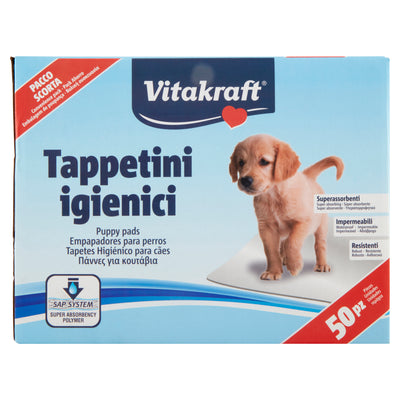 Vitakraft Puppy Mats 60x60cm 50pc
