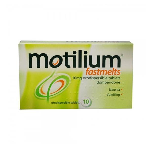 McNail Motilium Fastmelts 10mg x 10Tabs