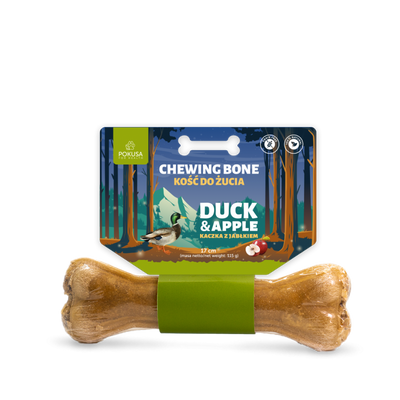Pokusa Chewing Bone Duck&Apple 17cm