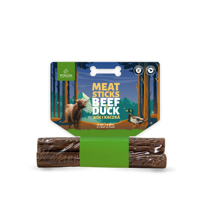 Pokusa Meat Sticks Beef&Duck 4pcs