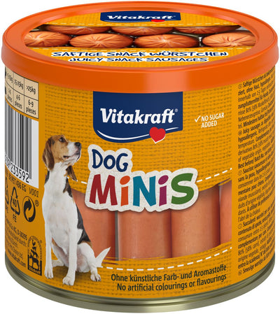 Vitakraft Dog Minis Sausages 120g