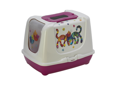 Moderna Trendy Cat57 Cats Forever Hot Pink Large