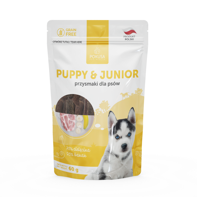 Pokusa Treats Puppy & Junior 60g