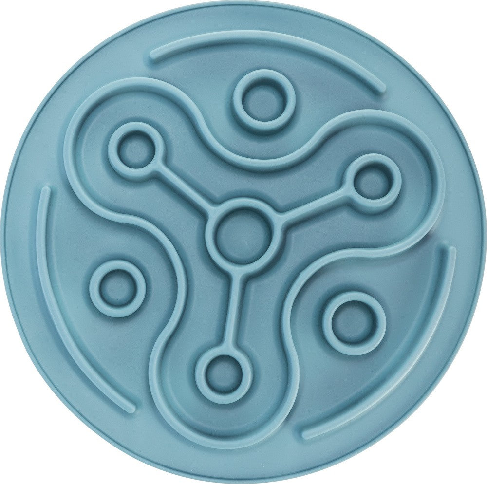 Trixie Slow Feeding Mat 28cm blue