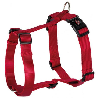 Trixie Premium H-Harness S-M 42cm-60cm 15mm Red