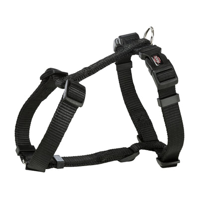 Trixie Premium H-Harness S-M 42cm-60cm 15mm Black