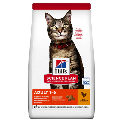 Hills Cat SP Adult 1-6 Dry Chicken 3kg
