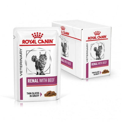Royal Canin Cat Renal S/O Beef 12x85gr