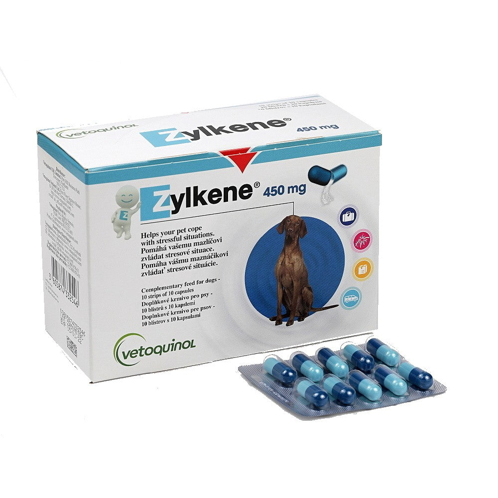 Vetoquinol Zylkene 450mg 100tabs