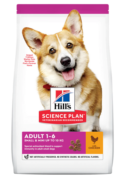 Hills Dog SP Small&Mini Adult 1-6Yrs < 10Kg Dry Chicken 6Kg