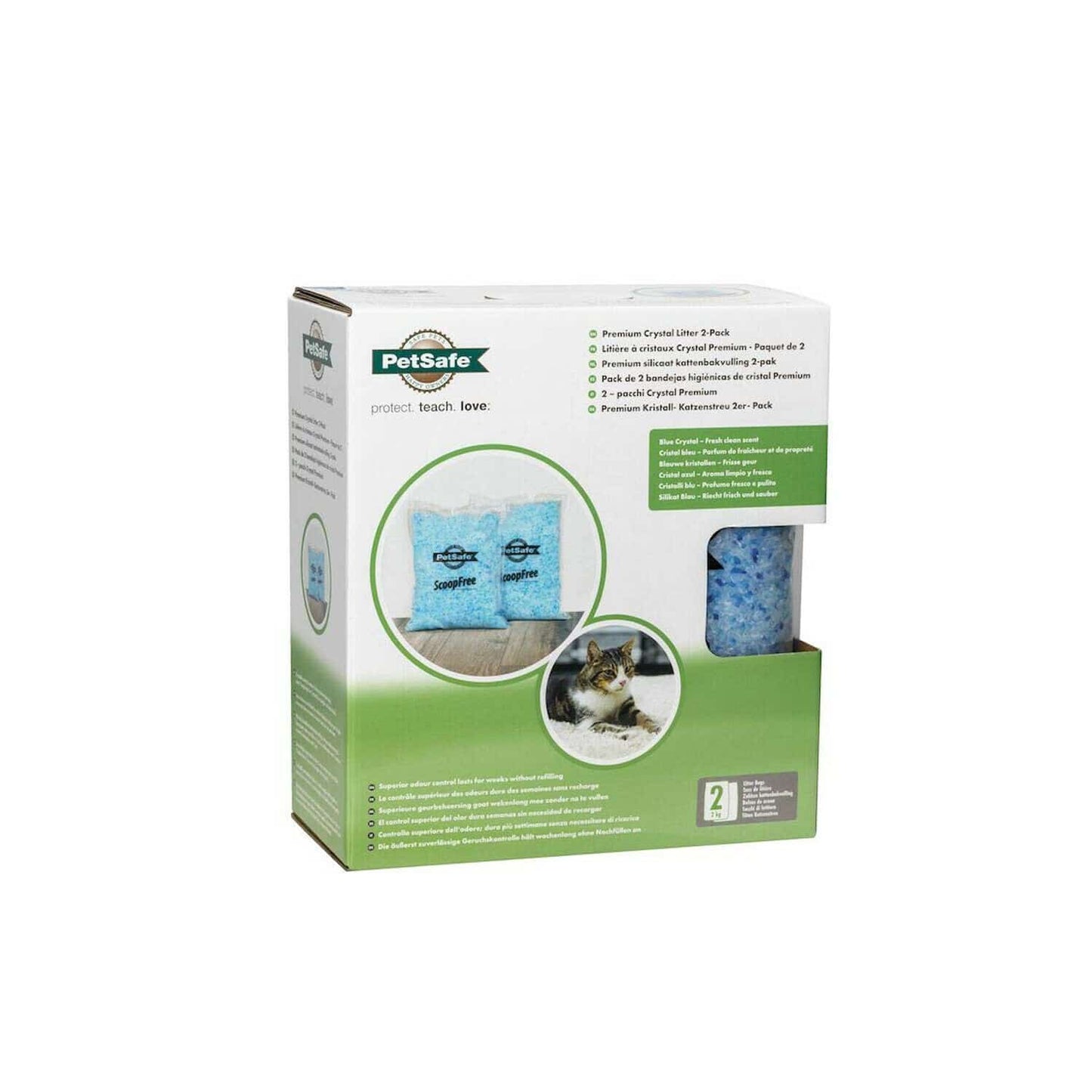 PetSafe Crystal Litter 2 Packs 4kg