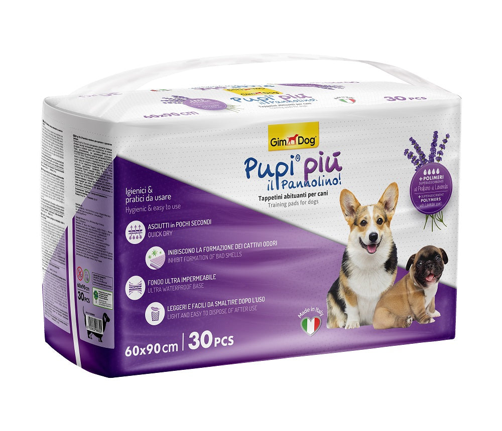 Gimdog Pupi Piu Nappies Lavander 60x90 30pcs