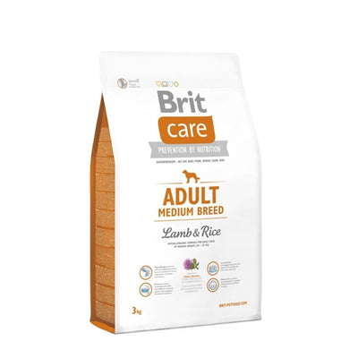 Brit Dog Care Adult Medium Lamb&Rice 3Kg