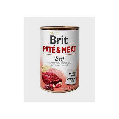 Brit Dog Pate&Meat Beef 400gr