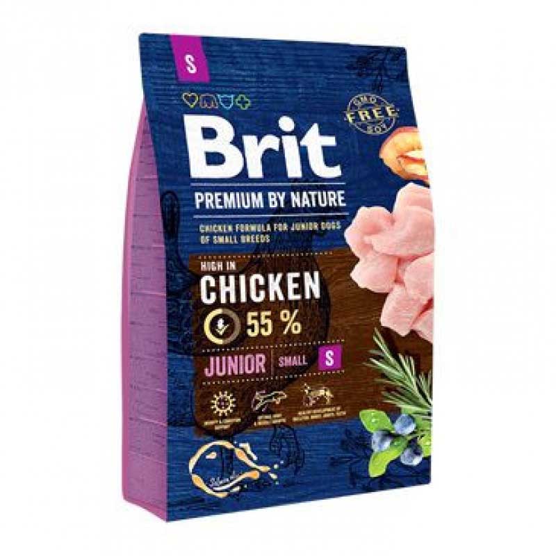 Brit Dog Nature Junior Small 1-10kg Chicken 3Kg