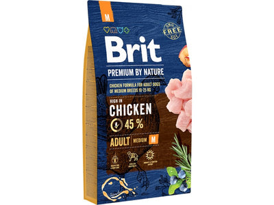 Brit Dog Nature Adult Medium 10-25kg Chicken 3Kg