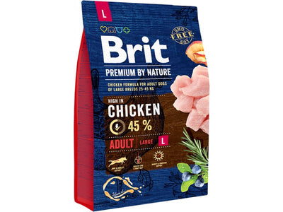 Brit Dog Nature Adult Large 25-45kg Chicken 3Kg