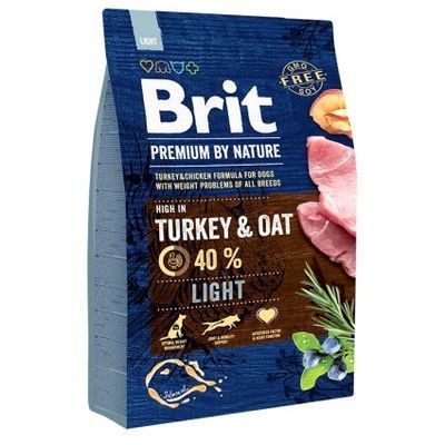 Brit Dog Nature Light Turkey&Oat 3kg