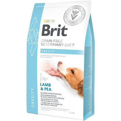 Brit Dog VD Obesity Lamb & Pea Dry 2KG