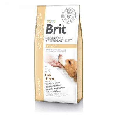 Brit Dog VD Hepatic Egg & Pea Dry 2KG