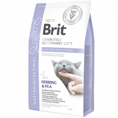 Brit Cat VD Gastrointestinal Herring & Pea Dry 2Kg