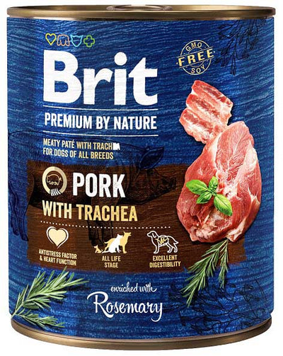 Brit Dog Nature Pork With Trachea 800gr