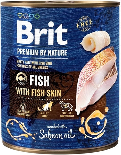 Brit Dog Nature Fish With Fish Skin 800gr