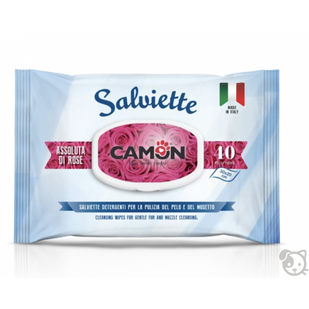Camon Wipes Absolute Rose 40pcs LA035