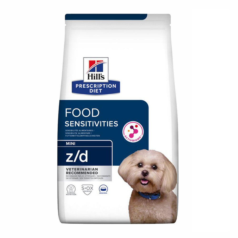 Hills Dog PD Food Sensitivies Z/D Mini Original Dry 1Kg