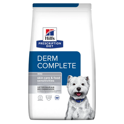 Hills Dog PD Derm Complete Mini Dry 1Kg