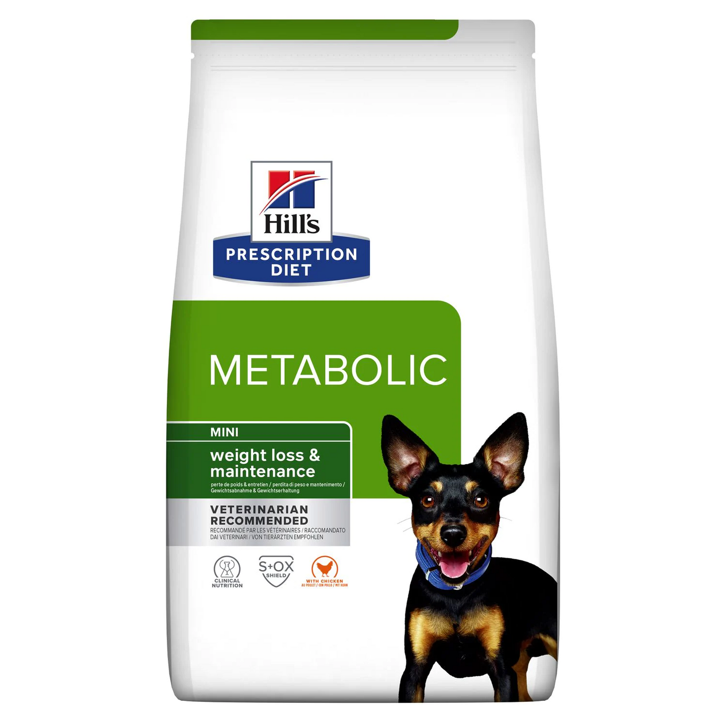Hills Dog PD Metabolic Mini Dry Chicken 1KG