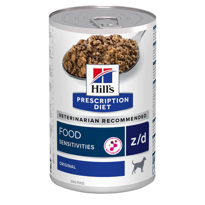 Hills Dog PD Food Sensitivies Z/D Original 370gr