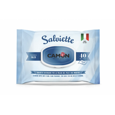 Camon Wipes Talcum Scent 40pcs LA040