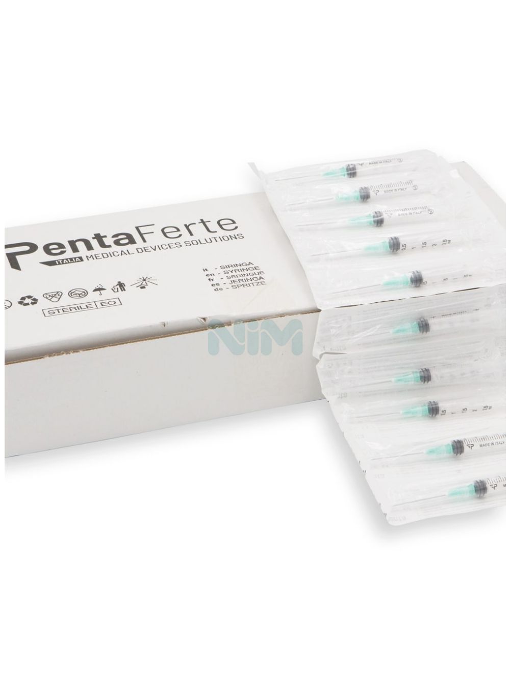 Pentaferte Syringe 2.5ml 21g 1pcs