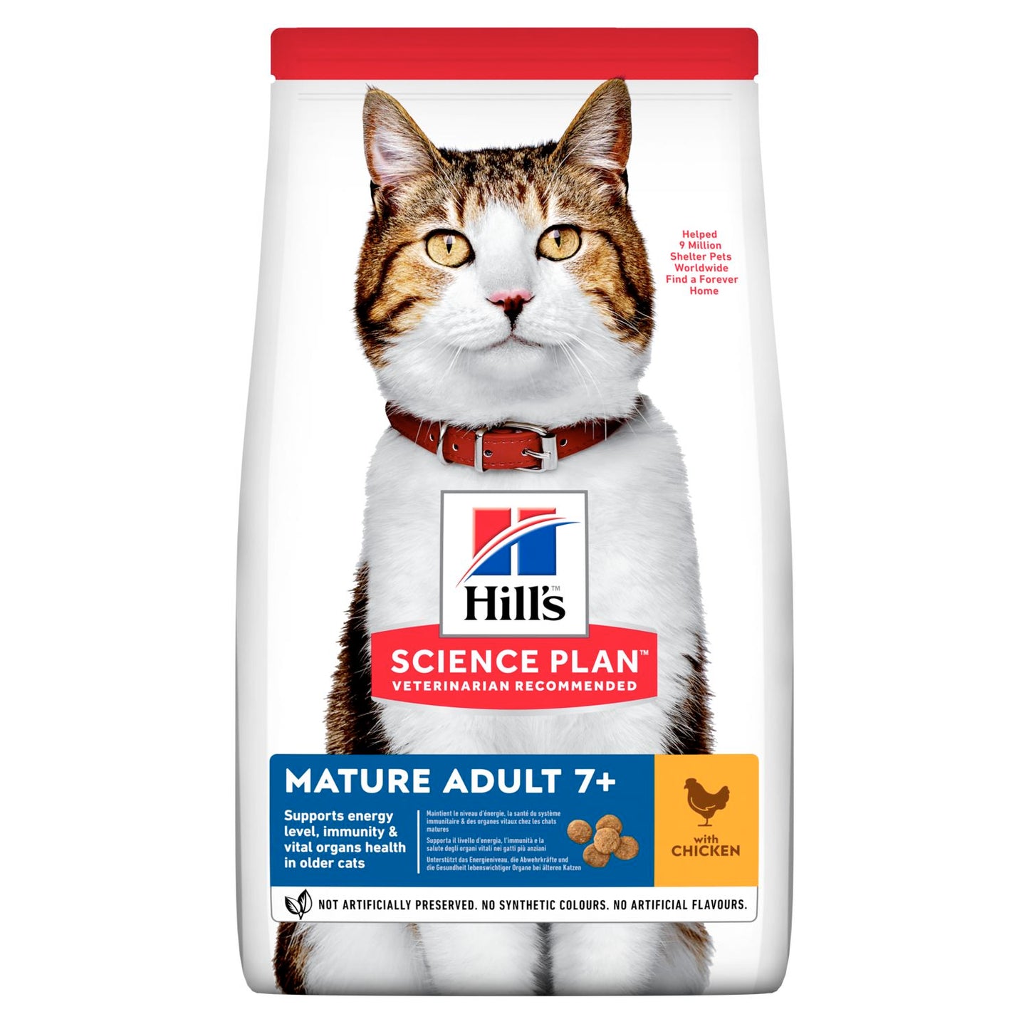 Hills Cat SP Mature Adult 7+ Dry Chicken 1.5Kg