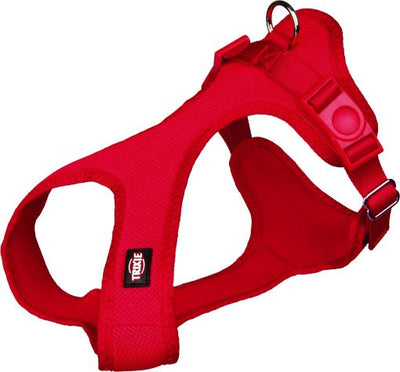 Trixie Comfort Soft Touring Harness S 33cm-50cm/20mm Red