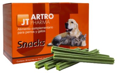 JT Pharma Artro Snacks 5 Sticks of 16g