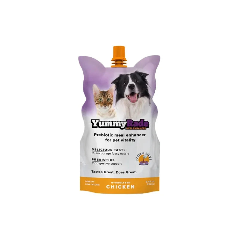 Yummy Rade Meal Enhancer Hydrolised Chicken Pouch 250ml