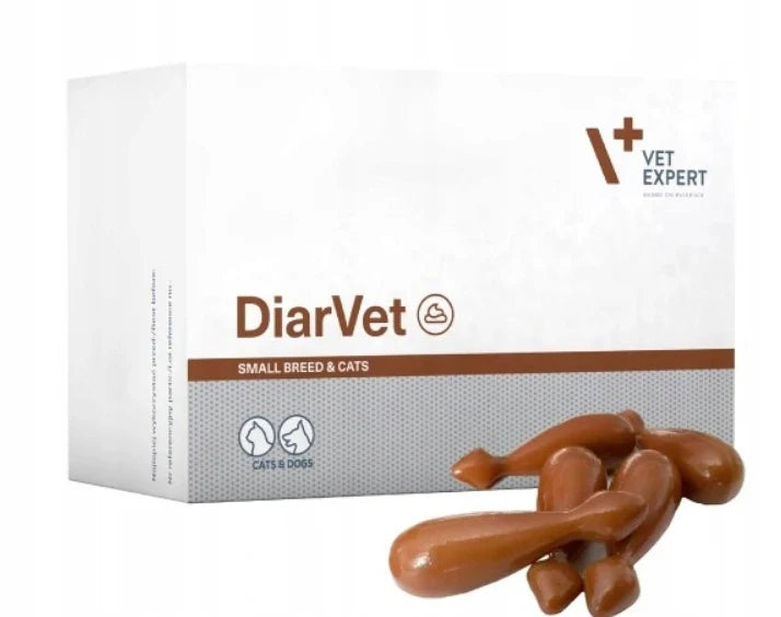 Vet Expert DiarVet Cats&Small Dogs 30Caps