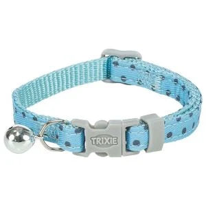 Trixie Cat Collar Dots 20-30cm/10mm Blue.