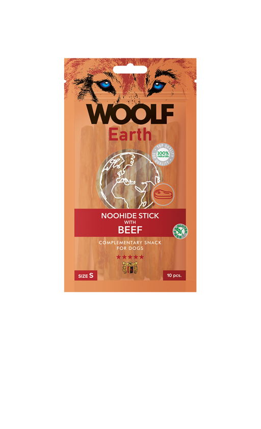 Woolf Noohide Stick Beef 10pcs