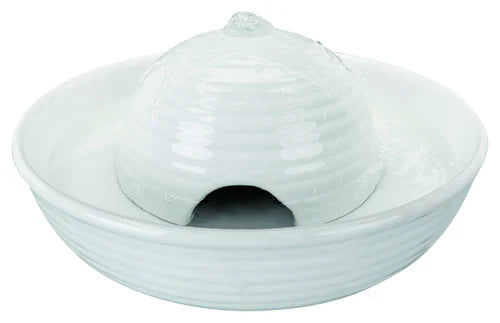 Trixie Drinking Fountain Vital Flow Mini Ceramic 0.8L White.