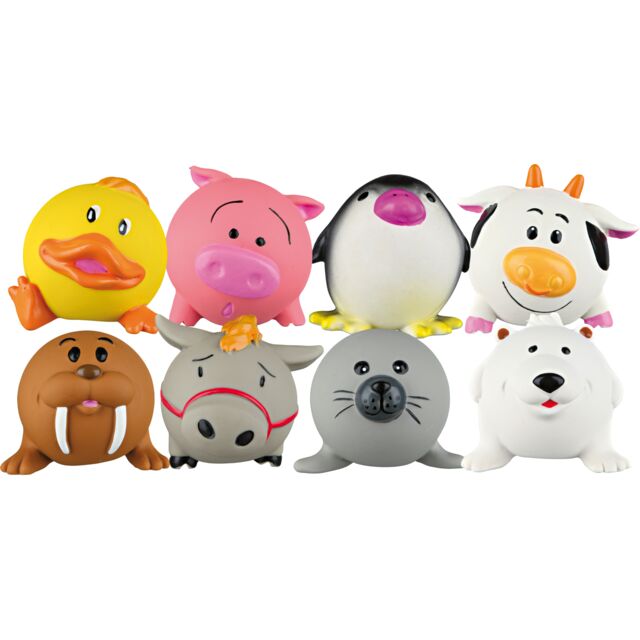 Trixie Ball Animal Latex Polyester Fleece 6cm.