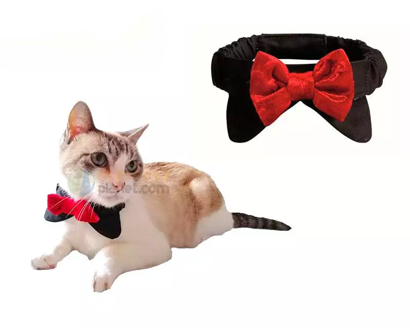 Camon AH920/N Red Bow Tie Cat Collar