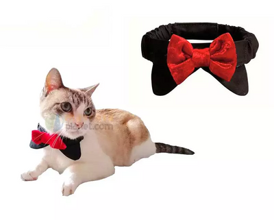 Camon AH920/N Red Bow Tie Cat Collar