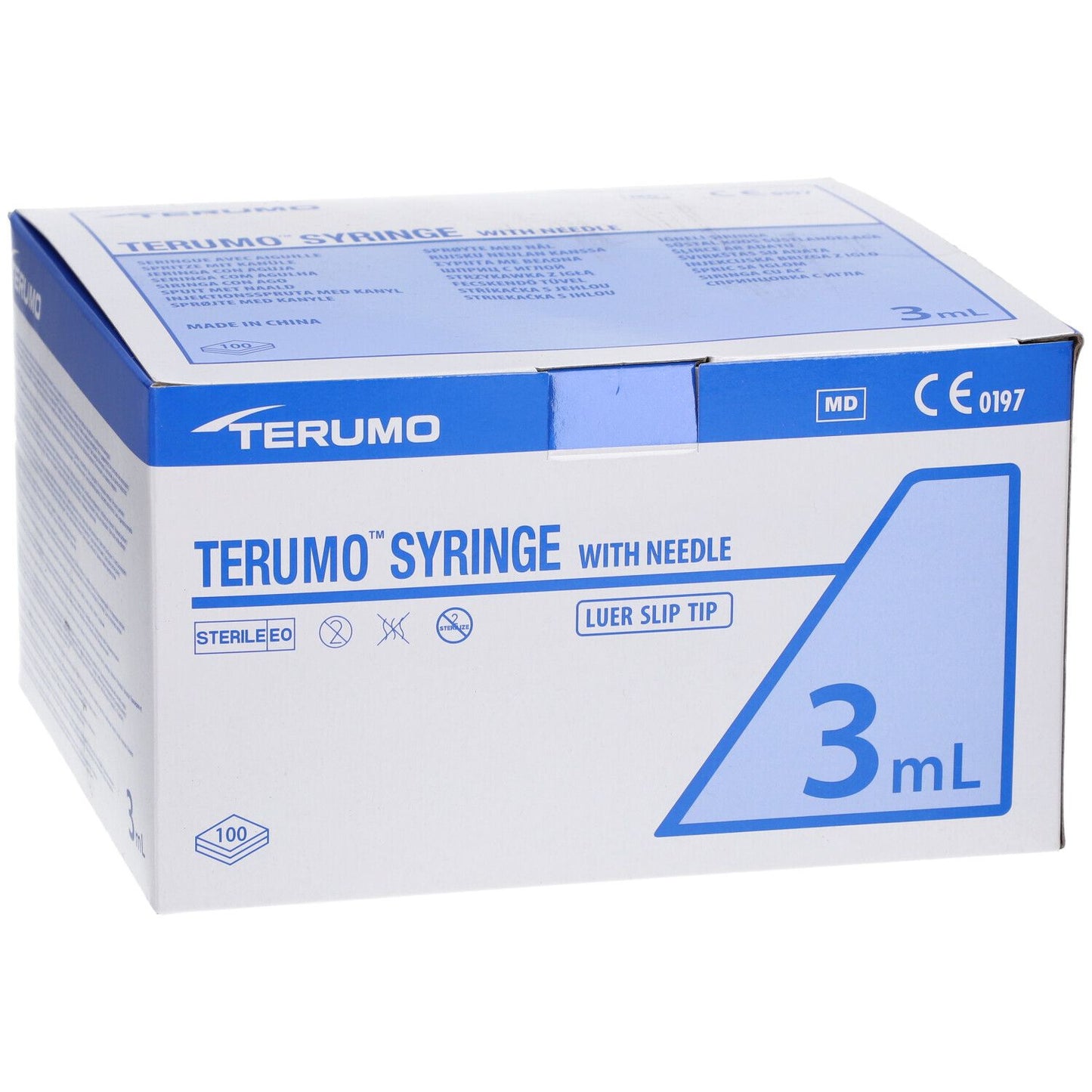Terumo Syringe 3ml 21g 38mm 100pcs